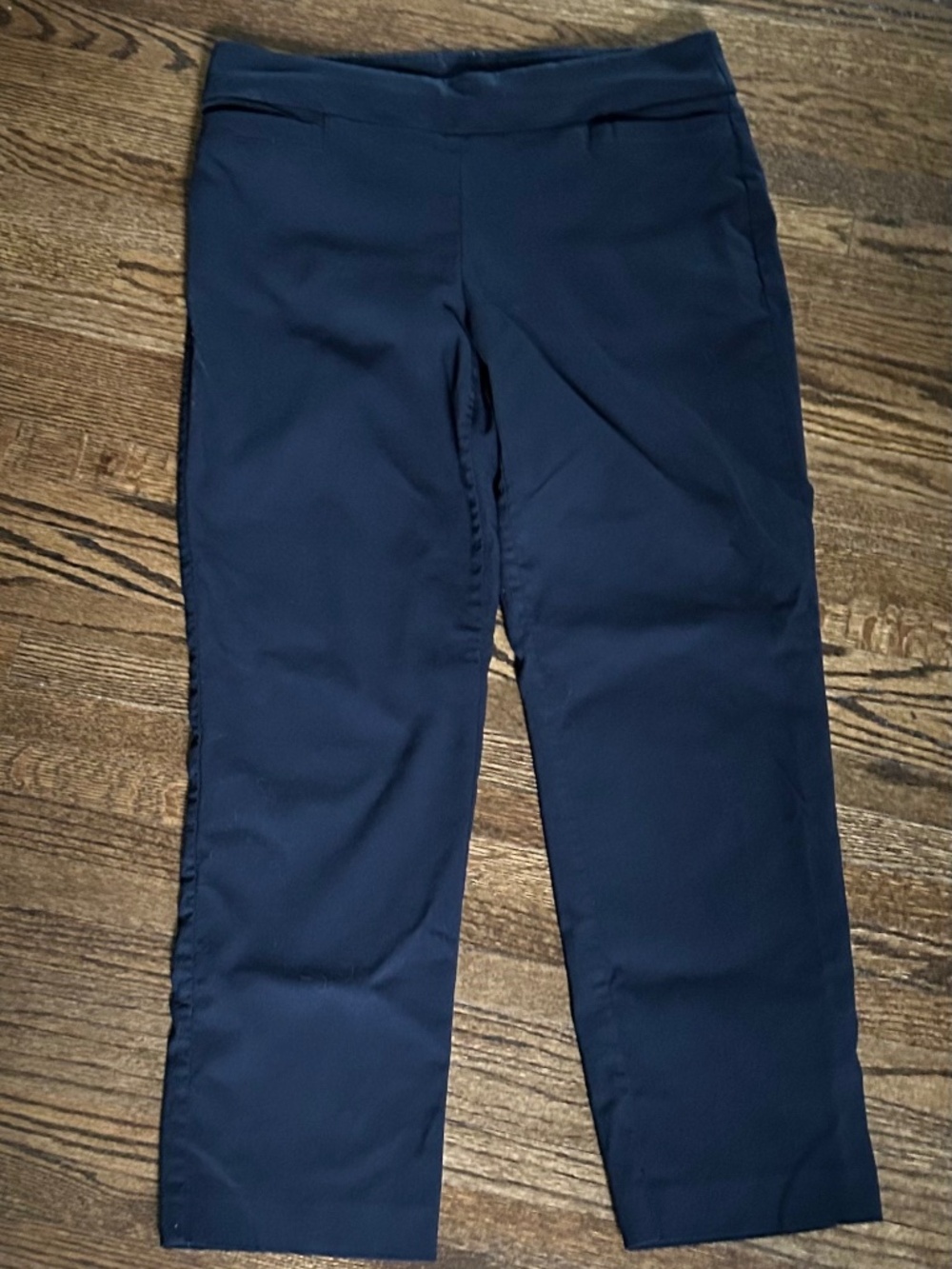 Black dress pants by Kim Rogers short size 6P